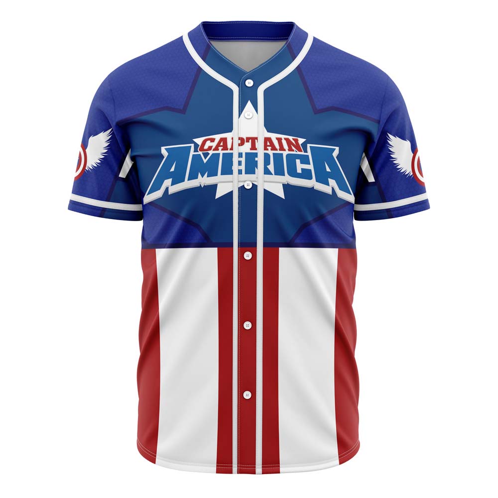 Captain America Baseball Jersey