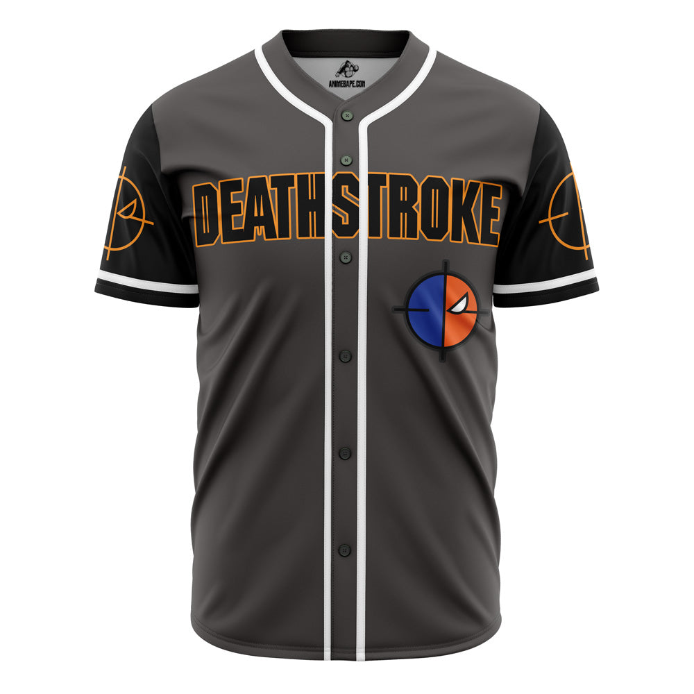 Deathstroke DC Comics Baseball Jersey